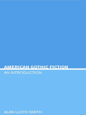 cover image of American Gothic Fiction